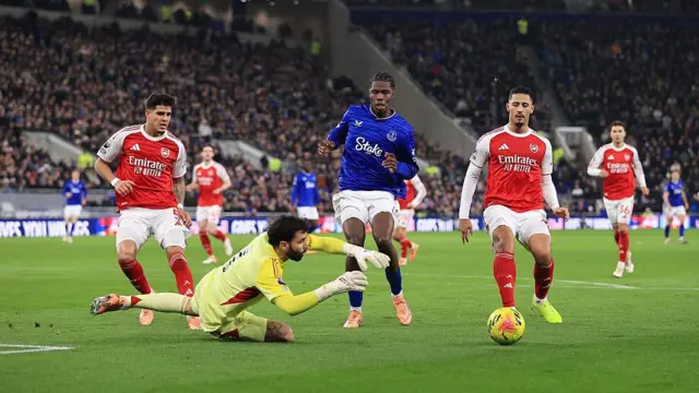  Thierno Barry misses a chance