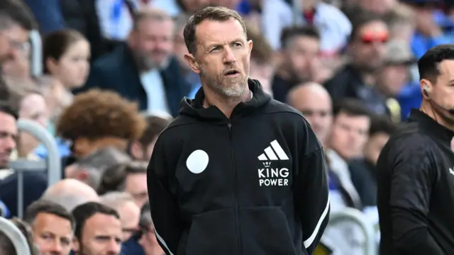 Gary Rowett looks on from the sidelines