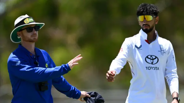 England spinner Shoaib Bashir