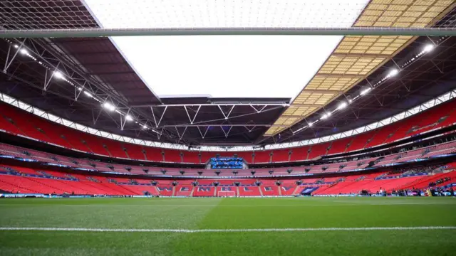 General view inside Wembley