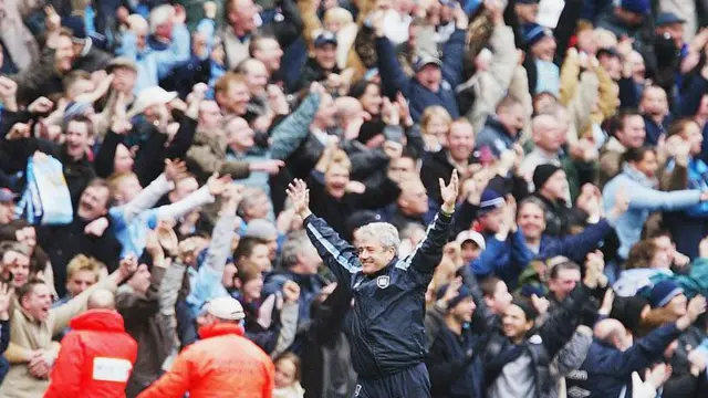 Manchester City manager Kevin Keegan