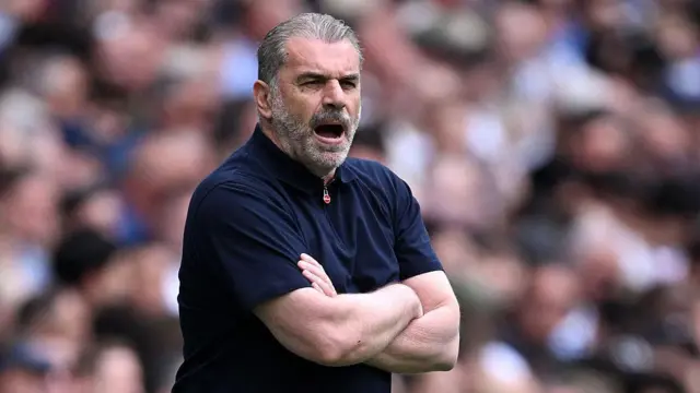 Tottenham manager Ange Postecoglou