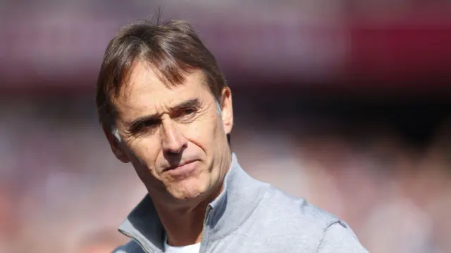 West Ham United manager Julen Lopetegui during the Premier League match between West Ham United FC and Chelsea FC at London Stadium