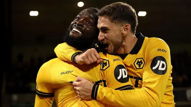 Tolu Arokodare celebrates