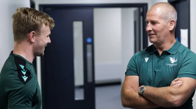 Ben Murphy chats with Stuart Lancaster 