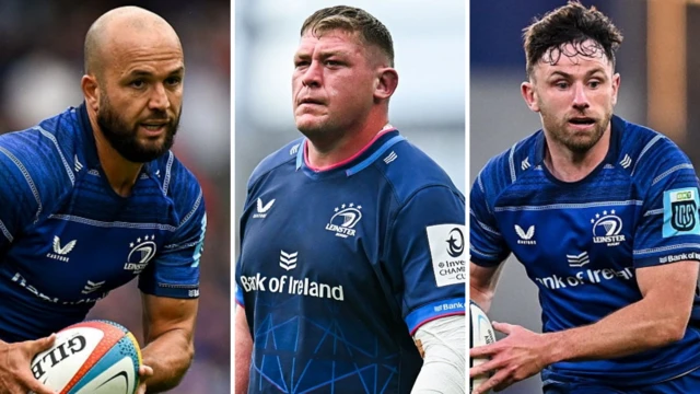 Jamison Gibson-Park, Tadgh Furlong, Hugo Keenan