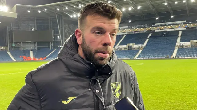 Grant Hanley being interviewed