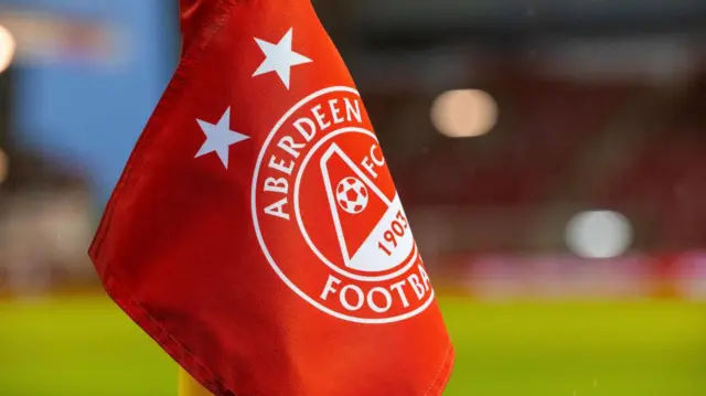 Aberdeen corner flag