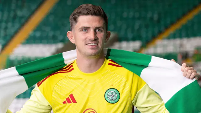  New Celtic signing Ross Doohan is unveiled to the media at Celtic Park