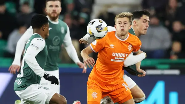 Connor Barron v Hibs