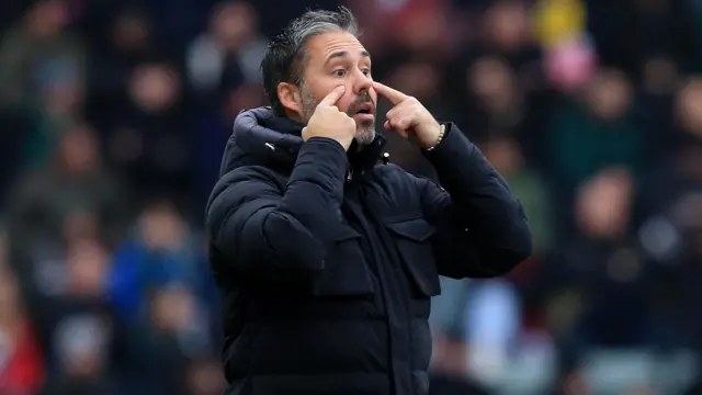 QPR head coach Marti Cifuentes during his side's 1-0 win at Plymouth