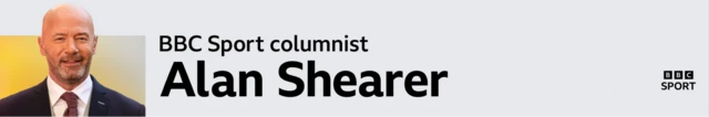 Alan Shearer, BBC Sport columnist, byline banner