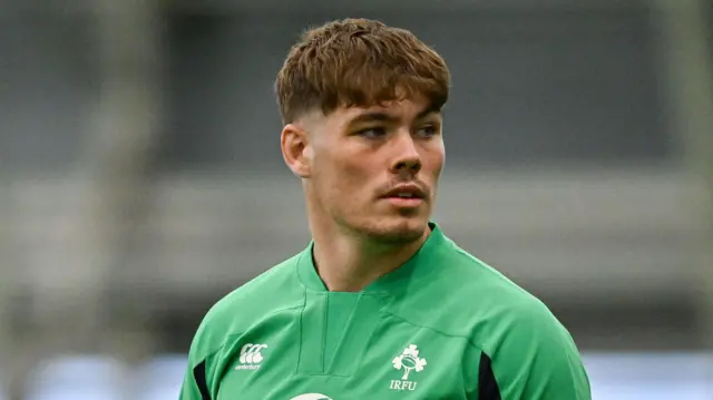 Jude Postlethwaite pictured in training for Emerging Ireland