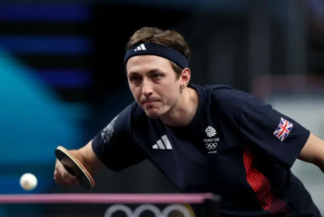 Team GB table tennis player Liam Pitchford