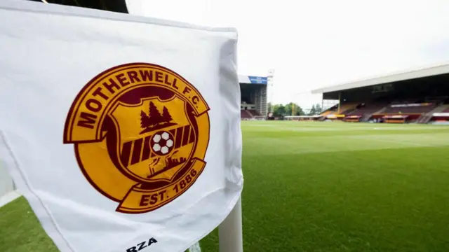 Motherwell corner flag