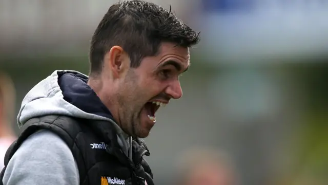 Gerard Donnelly celebrates
