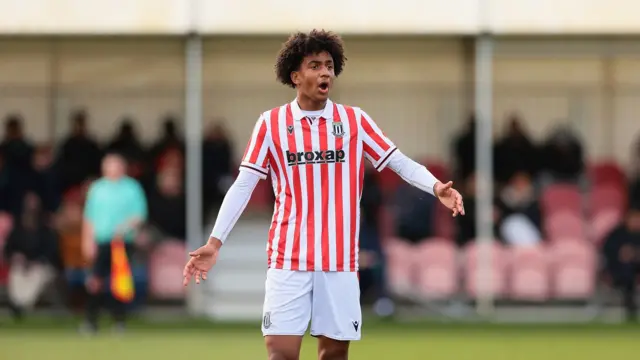 Stoke City defender Jaden Dixon.