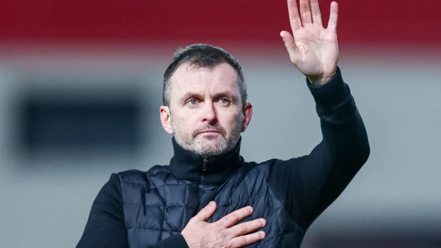 Charlton boss Nathan Jones apologises to fans after the 3-0 loss at Stoke City