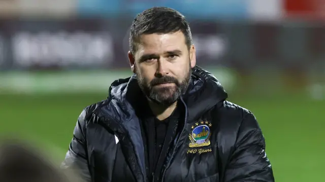 Linfield manager David Healy