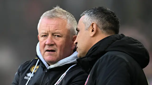 Chris Wilder manager of Sheffield United