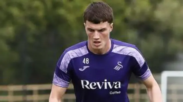 Swansea City's Joel Cotterill