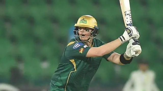 Steve Smith batting for Multan Sultans