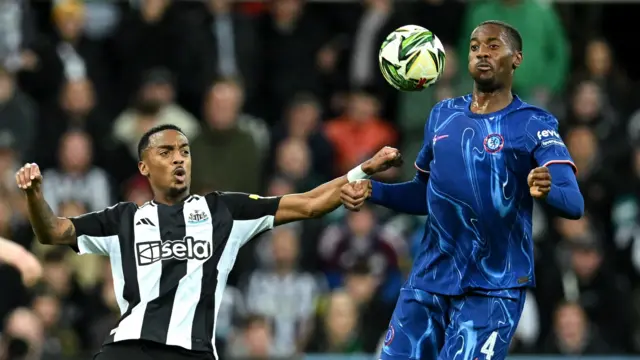 Alexander Isak and Tosin Adarabioyo