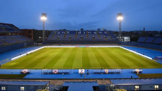 Stadion Maksimir in Zagreb