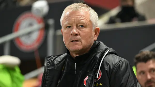 Sheffield United manager Chris Wilder