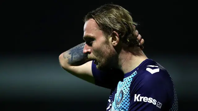 Bradley Fink joined Wycombe Wanderers last summer