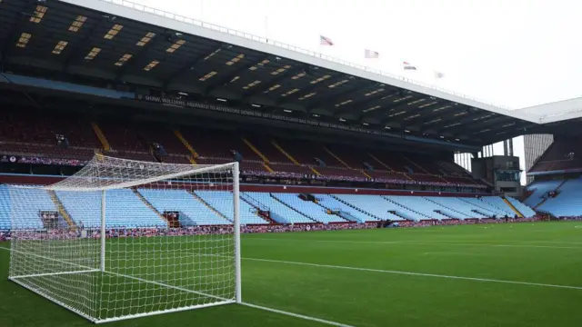 General view inside Villa Park