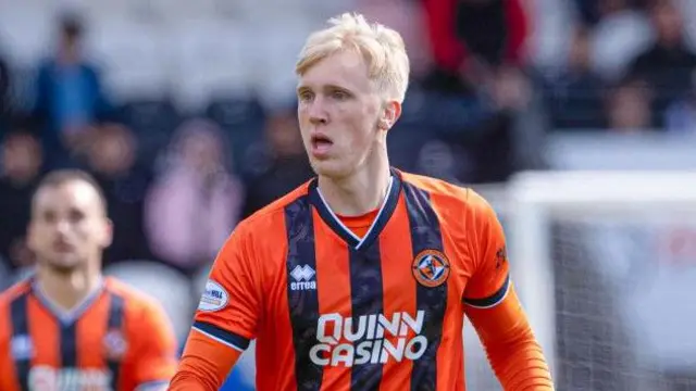 Dundee United striker Owen Stirton