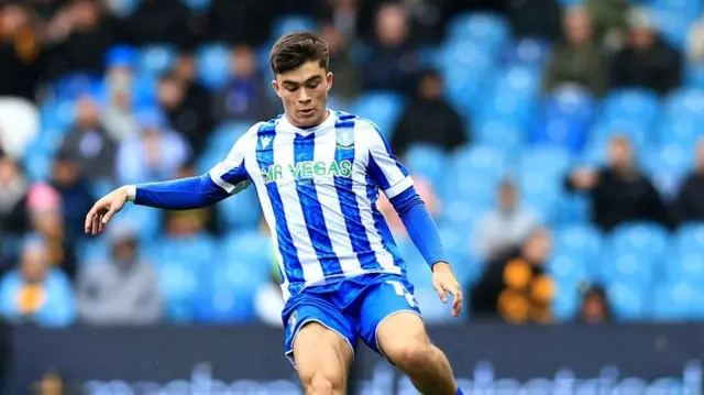 Sheffield Wednesday's on-loan wing back Harry Amass