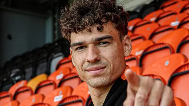Dundee United left-back Kevin Ciubotaru
