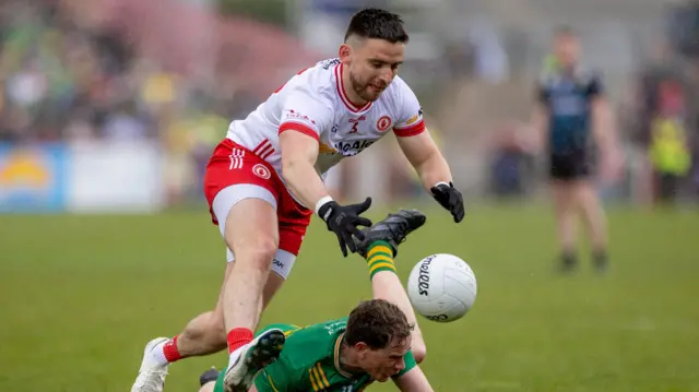 Tyrone's Padraig Hampsey is an option off the bench for Sunday's game against Cavan