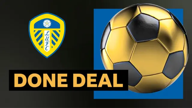 Leeds United done deal graphic