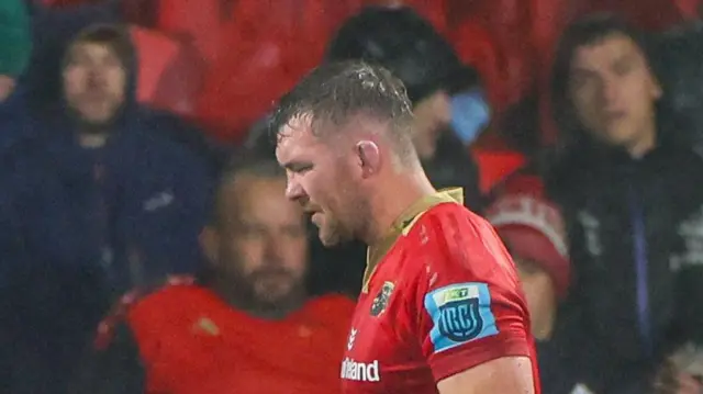 Peter O'Mahony made his Munster debut against Ulster in 2010