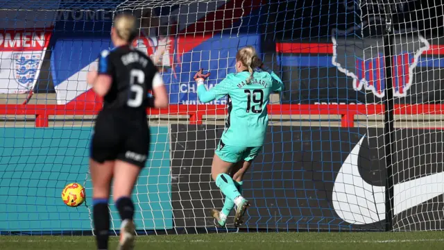 Crystal Palace recovered after conceding a calamitous own goal to rescue a point