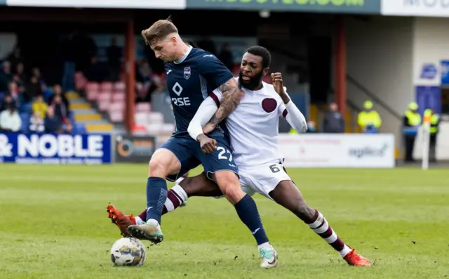 Ross County v Hearts 