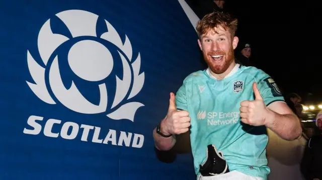 Glasgow Warriors back row Gregor Brown