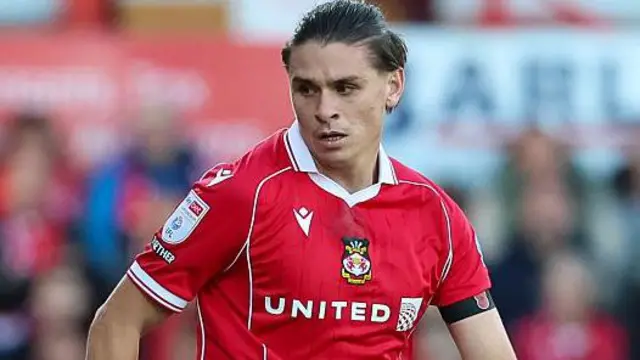 Wrexham midfielder George Dobson