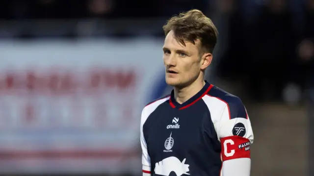Falkirk captain Coll Donaldson