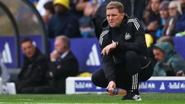 Newcastle manager Eddie Howe