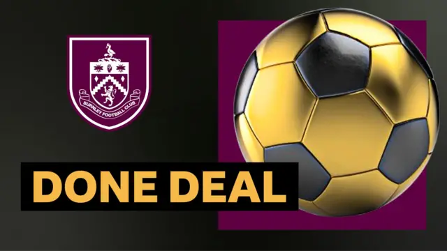 Burnley done deal graphic