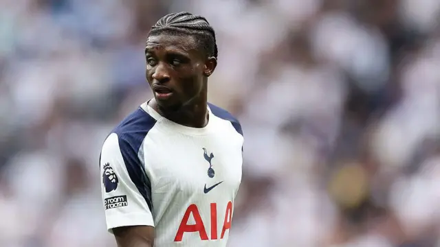 Kudus in action for Tottenham