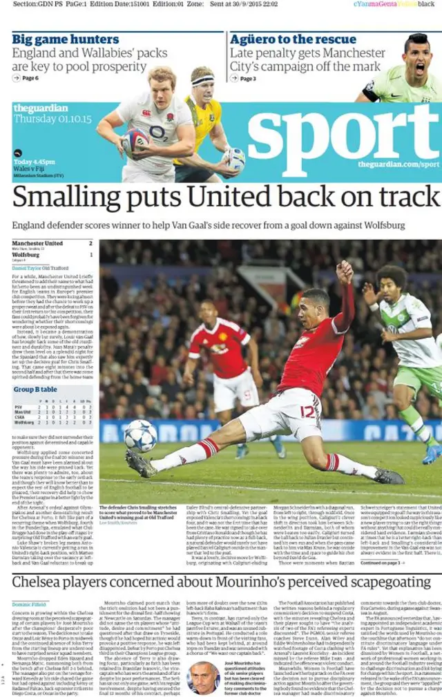 Thursday's Guardian