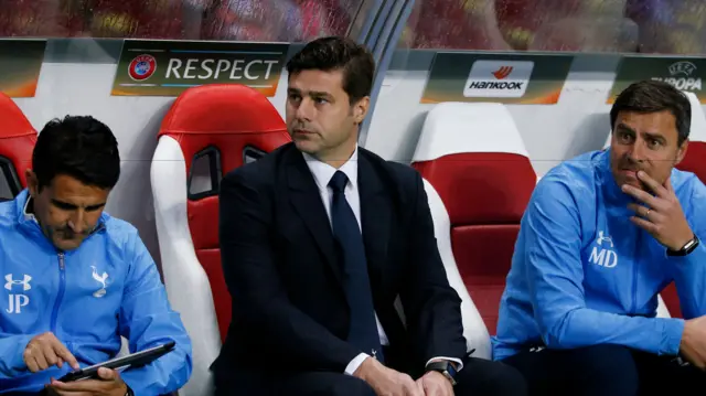 Tottenham coaching staff