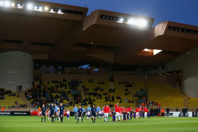 Monaco v Tottenham