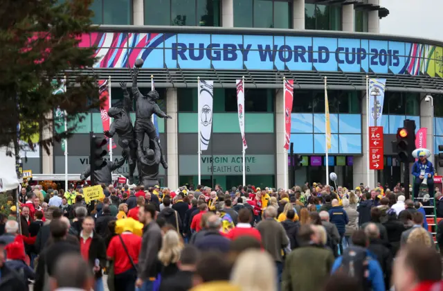 Twickenham for Australia v Wales