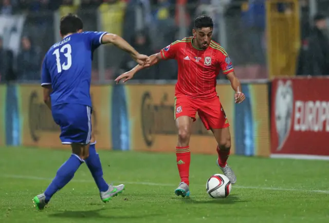 Neil Taylor of Wales